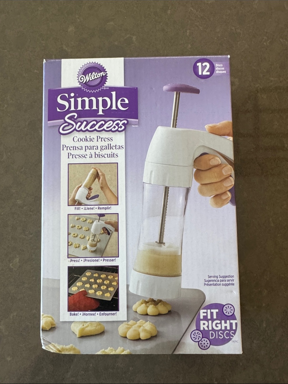 Wilton simple success cookie press. Used once!